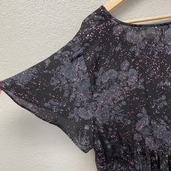 🦊 Torrid floral georgette baby doll tunic - Picture 9 of 10